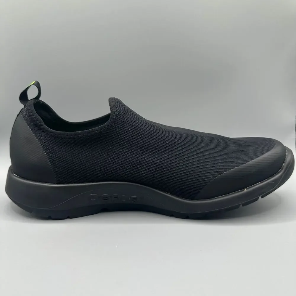 OOFOS OOmg Sport Low Womens Size 9.5 Black Casual Walking Slip On Recovery Shoes